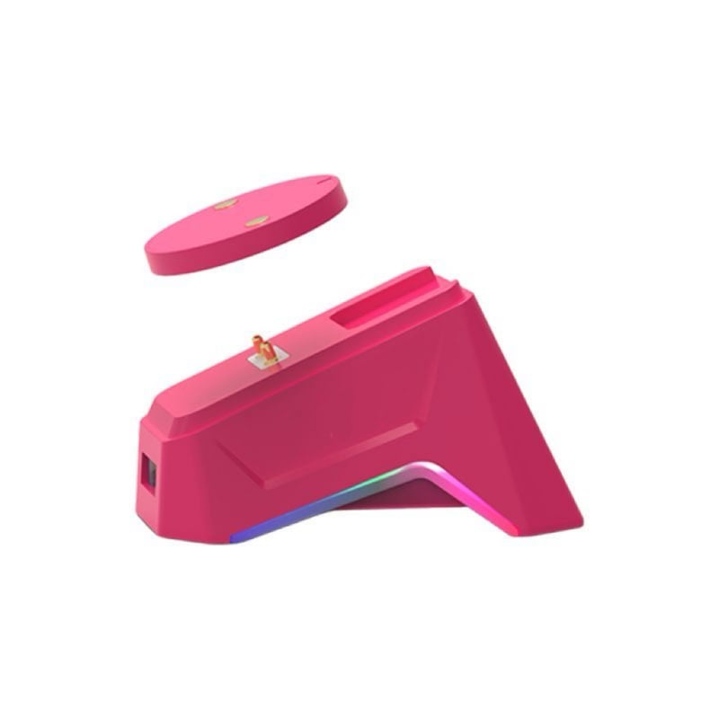 Магнитна зарядна база за Logitech G502/G903 с USB докинг станция, жично USB свързване, кабел 1.5 м; включва зарядна база, заряден модул, кабел за данни и ръководство