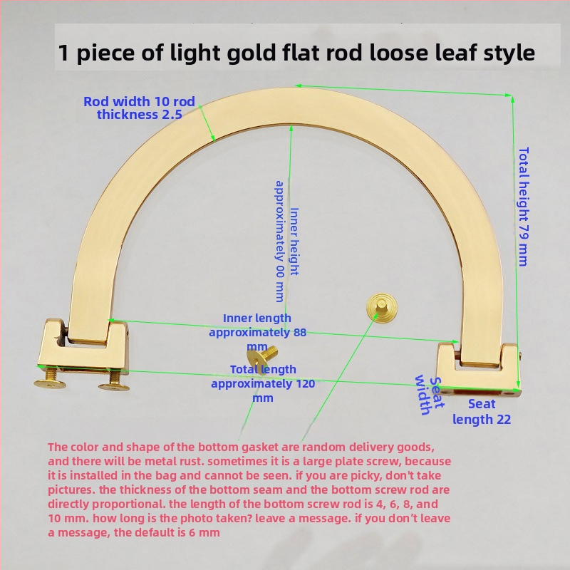 Σετ εξαρτημάτων τσάντας: κυκλικές και ημικυκλικές λαβές, κούφιες λαβές, μεταλλικές σταθερές λαβές, αξεσουάρ με χάντρες μπαμπού και δαχτυλίδια μεταφοράς — Άνοιξη 2024.