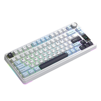 Wolf Spider S75Pro Τριών Λειτουργιών Μηχανικό Gaming Πληκτρολόγιο, 80 Πλήκτρα, Bluetooth, RGB Φωτισμός