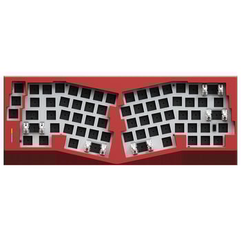 Weikav Vega RECORD Alice 68-key μηχανικό πληκτρολόγιο με αλουμινένιο σώμα, τρεις λειτουργικούς τρόπους, ασύρματο RGB σετ, gasket kit