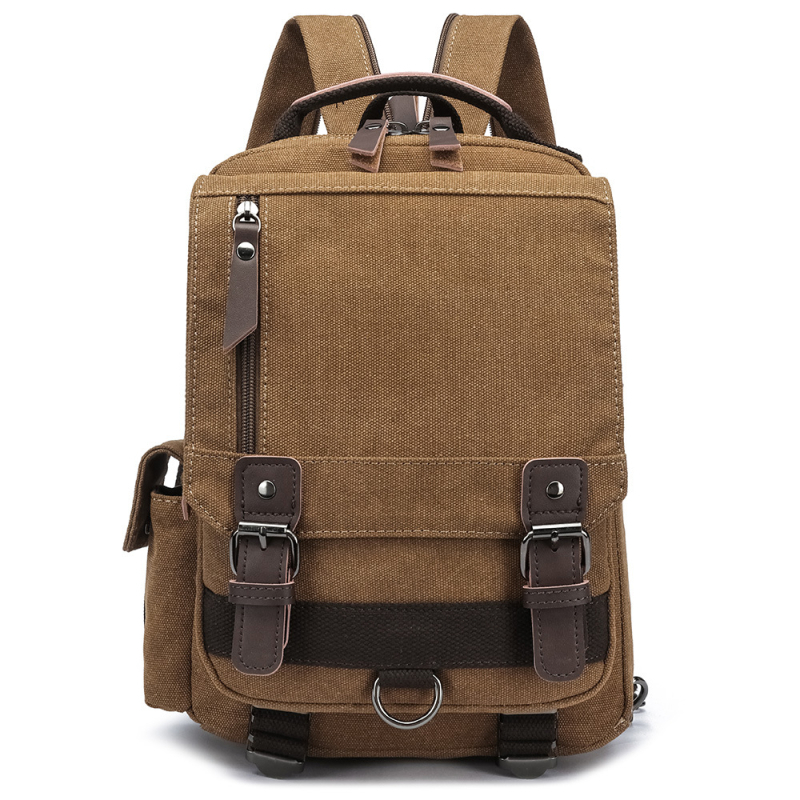 Textil hátizsák üzleti utakhoz, vízálló, lopás elleni védelem, kompatibil laptophoz 14 hüvelykig, kapacitás kevesebb mint 20 liter