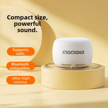 Prenosný Bluetooth reproduktor – kompaktný vonkajší mini reproduktor (Bluetooth 5.0, 2W, dosah 10 m, frekvenčné pásmo 150Hz–16kHz, USB nabíjanie)