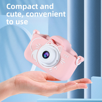 X8/X7 Butterfly Cat Detská kamera – HD dvojlencový, 2.0-palcový LCD, 20MP, slot na pamäťovú kartu, hry, fotenie a nahrávanie videa