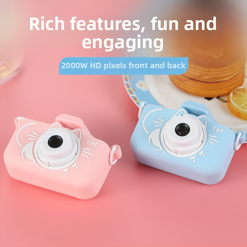X8/X7 Butterfly Cat Detská kamera – HD dvojlencový, 2.0-palcový LCD, 20MP, slot na pamäťovú kartu, hry, fotenie a nahrávanie videa