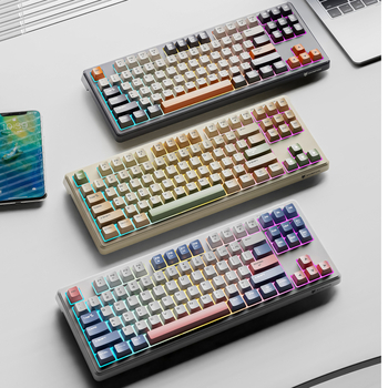 Tastatură cu membrană, cu fir, până la 87 taste, iluminare de fundal, rezistentă la apă