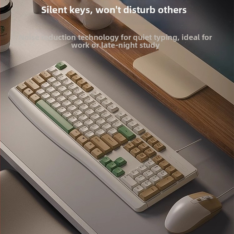Sada klávesnice a myši (510a) – USB klávesnica, USB myš, kompatibilná s desktopom a notebookom.