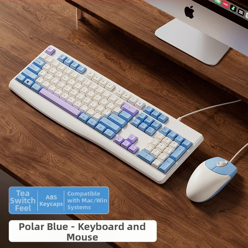 Sada klávesnice a myši (510a) – USB klávesnica, USB myš, kompatibilná s desktopom a notebookom.