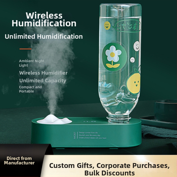 Veepudel niisutaja USB toitega, 1 uduvoolu väljund, mahutavus 1,0–2,5 L, sobib 31–40 m², aromaterapia, vaik atomiseerimine