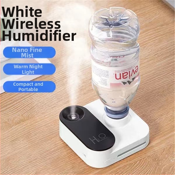 Veepudel niisutaja USB toitega, 1 uduvoolu väljund, mahutavus 1,0–2,5 L, sobib 31–40 m², aromaterapia, vaik atomiseerimine