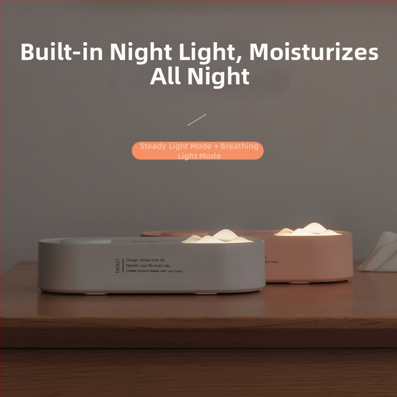 Ūdens pudeles mitrinātājs ar USB barošanu, 1 miglas atvērums, tilpums 1,0–2,5 L, piemērots 31–40 m², aromaterapija, klusa atomizācija