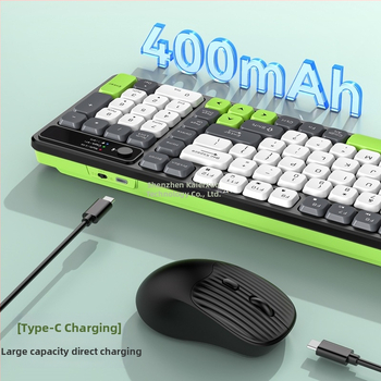 Bezdrôtový set klávesnice a myši s Bluetooth, nabíjateľný, USB rozhrania pre klávesnicu a myš, pre stolný počítač a notebook
