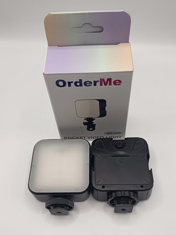 Ay-49 Μίνι Φωτιστικό Γέμισης με Μικρόφωνο — Επιτραπέζιο, Πολυεπίπεδη Ρύθμιση, 3.7V, Κάτω από 10W