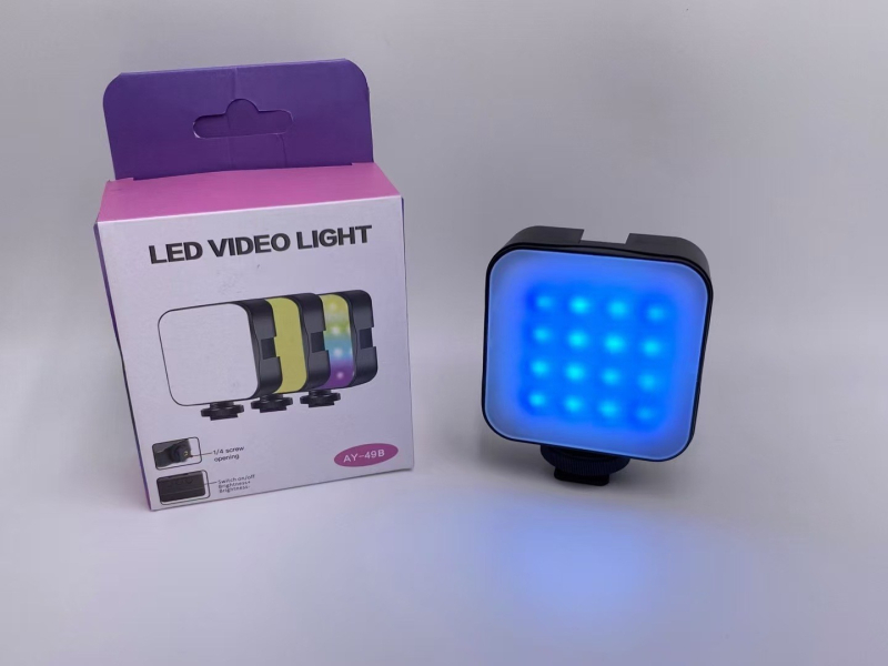 Ay-49 Μίνι Φωτιστικό Γέμισης με Μικρόφωνο — Επιτραπέζιο, Πολυεπίπεδη Ρύθμιση, 3.7V, Κάτω από 10W