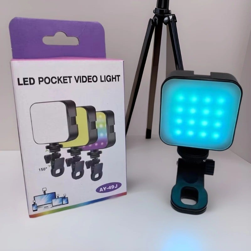 Ay-49 Μίνι Φωτιστικό Γέμισης με Μικρόφωνο — Επιτραπέζιο, Πολυεπίπεδη Ρύθμιση, 3.7V, Κάτω από 10W