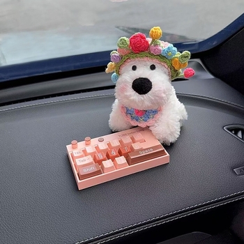 Διακόσμηση αυτοκινήτου: χαριτωμένο κουτάβι West Highland White Terrier κούκλα, πανευρωπαϊκό μοντέλο, μάρκα Shuai Hao, Υλικό: Άλλο, Χωρίς παραμετροποίηση, Περιοχή πωλήσεων 8672243