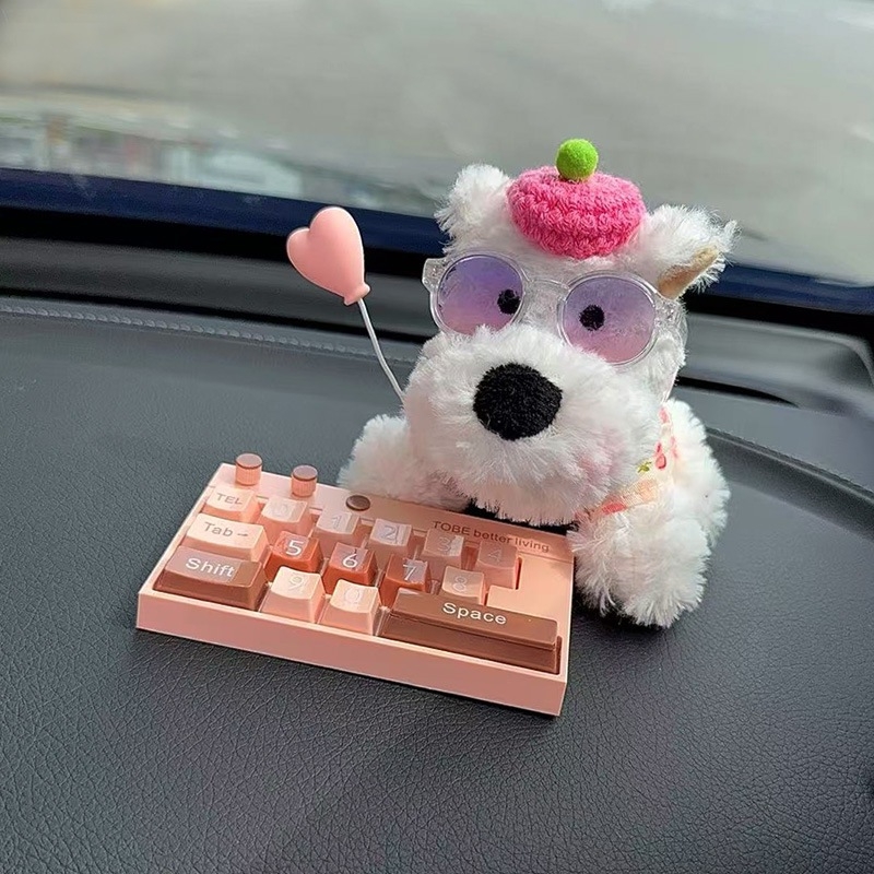 Διακόσμηση αυτοκινήτου: χαριτωμένο κουτάβι West Highland White Terrier κούκλα, πανευρωπαϊκό μοντέλο, μάρκα Shuai Hao, Υλικό: Άλλο, Χωρίς παραμετροποίηση, Περιοχή πωλήσεων 8672243