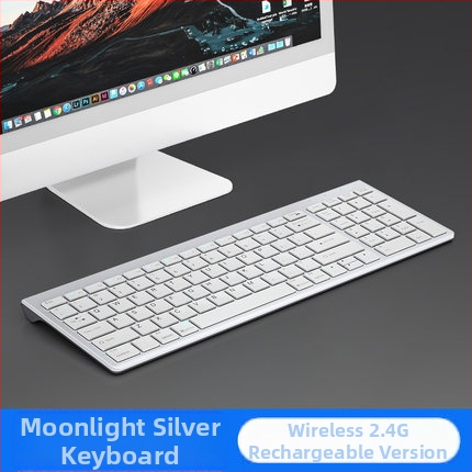 Bežični set tipkovnice i miša s Bluetoothom s dvostrukim načinom — izrazito tanak, tih rad, 1600 DPI, USB i Bluetooth sučelja, vodootporan, ergonomski