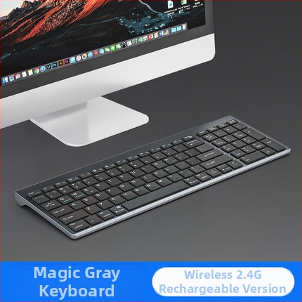 Bežični set tipkovnice i miša s Bluetoothom s dvostrukim načinom — izrazito tanak, tih rad, 1600 DPI, USB i Bluetooth sučelja, vodootporan, ergonomski