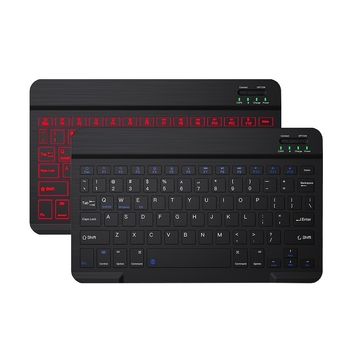 Σετ Bluetooth πληκτρολογίου και ποντικιού με RGB φωτισμό για κινητά τηλέφωνα και tablets, εργονομικός σχεδιασμός, Bluetooth συνδεσιμότητα, ρυθμιζόμενη διαμόρφωση