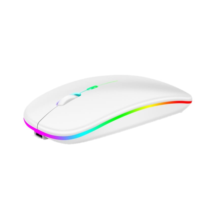 Σετ Bluetooth πληκτρολογίου και ποντικιού με RGB φωτισμό για κινητά τηλέφωνα και tablets, εργονομικός σχεδιασμός, Bluetooth συνδεσιμότητα, ρυθμιζόμενη διαμόρφωση