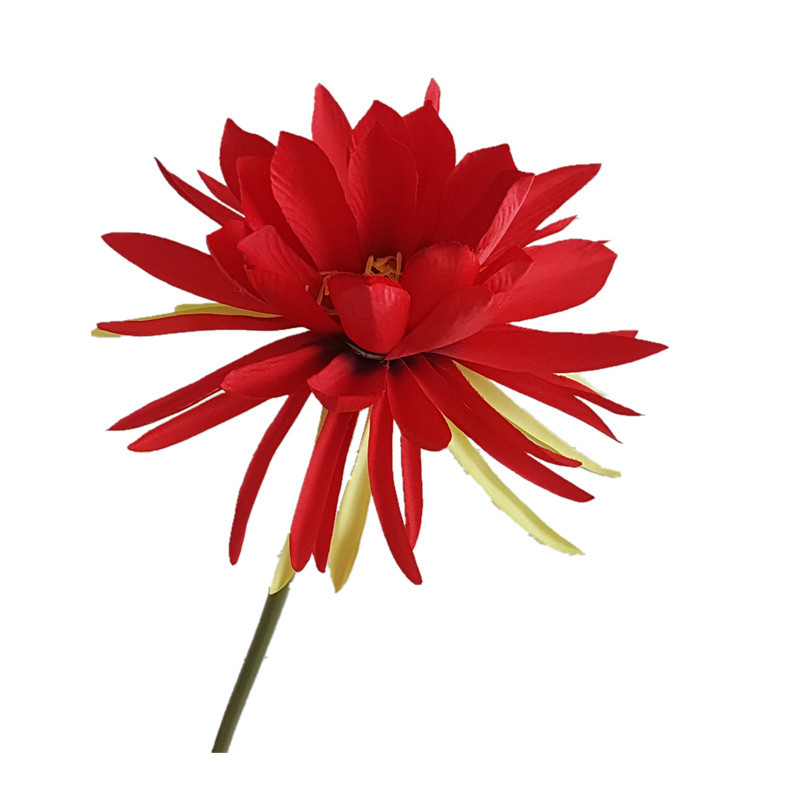 Umjetni Epiphyllum cvijet, s jednom granom, rekviziti za fotografiju, vjenčanje i kućnu dekoraciju; Materijal: svila; Obrada: stiliziranje, reljef; Model: 18904525367