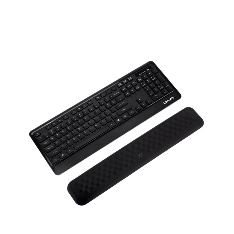 Двоен комплект подложки за китката към клавиатурата и мишката; смолна подложка; пластмасово формоване; антиплъзгаща повърхност; OEM персонализация налична