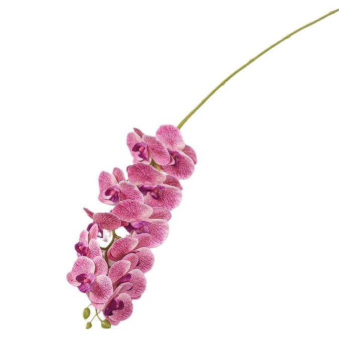 Phalaenopsis művirág, 3D nyomtatás, puha gumi anyag, otthoni és esküvői dekoráció