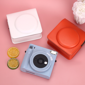 INSTAX Square SQ1 Fotoaparatų krepšys — PU, vandeniui atsparus, dėvėjimuisi atsparus, apsauga nuo vagystės, nešiojamas per pečius