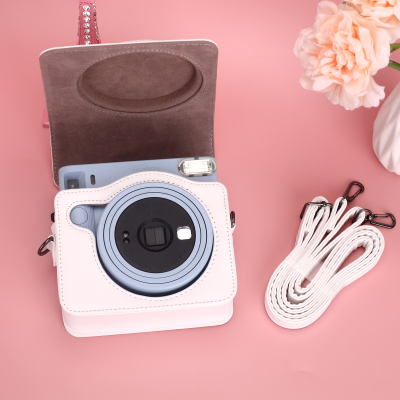 INSTAX Square SQ1 Fotoaparatų krepšys — PU, vandeniui atsparus, dėvėjimuisi atsparus, apsauga nuo vagystės, nešiojamas per pečius