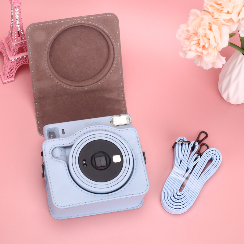 INSTAX Square SQ1 Fotoaparatų krepšys — PU, vandeniui atsparus, dėvėjimuisi atsparus, apsauga nuo vagystės, nešiojamas per pečius