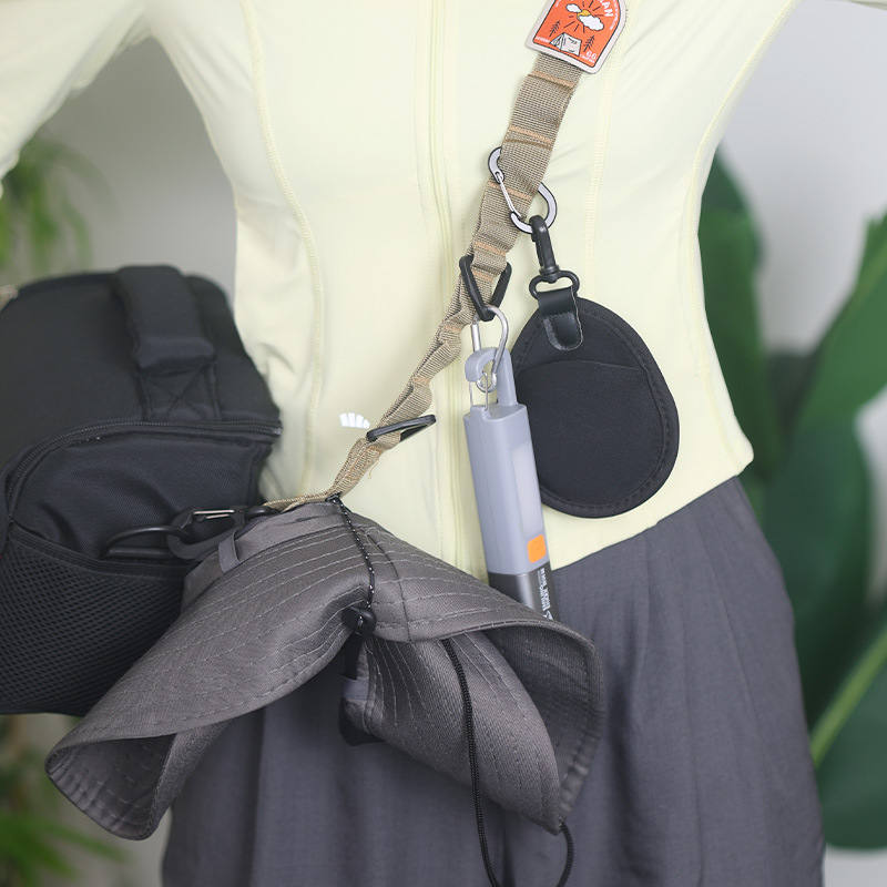 Τσάντα για κάμερα με διασταυρούμενο λουρί, πολυλειτουργική, από Oxford ύφασμα, συμβατή με Canon R8/R50 και Fuji ψηφιακή κάμερα