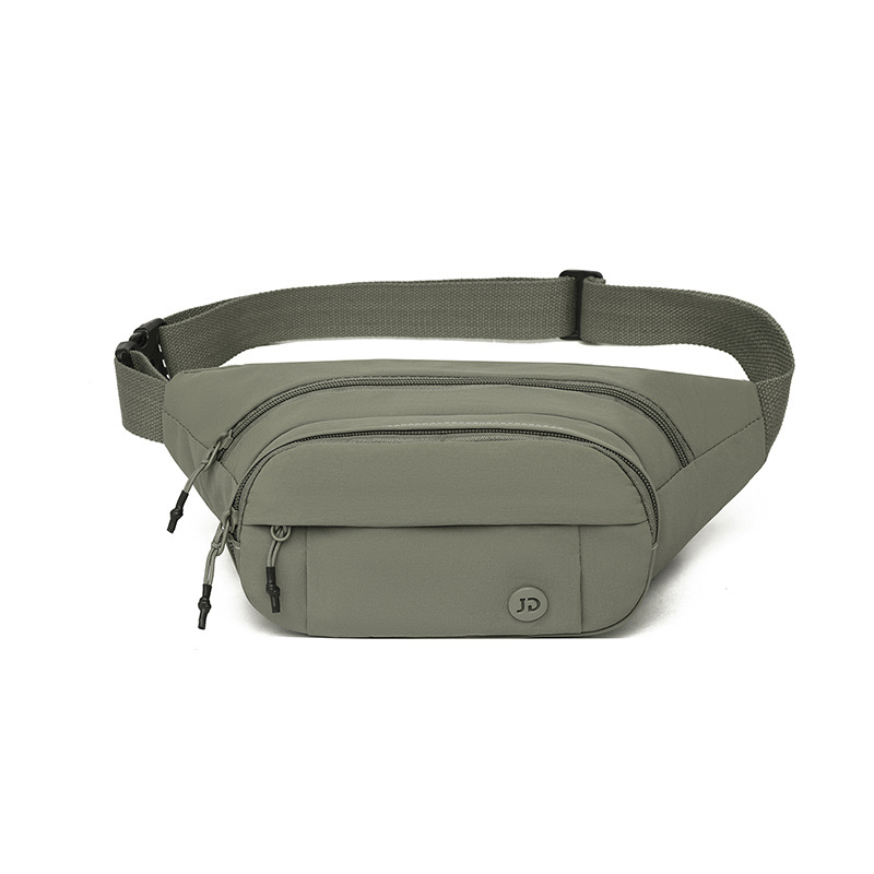 Női nylon keresztpántos táska szabadidős utazásokhoz, cipzáras zárás, belső rekeszek (cipzáras zseb, telefonzseb, irattartó zseb) – 2025 tél