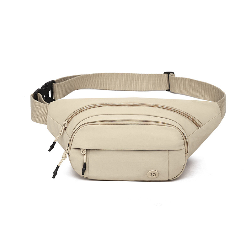 Női nylon keresztpántos táska szabadidős utazásokhoz, cipzáras zárás, belső rekeszek (cipzáras zseb, telefonzseb, irattartó zseb) – 2025 tél