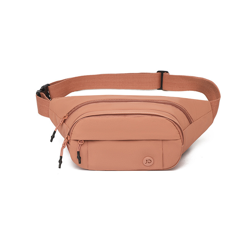 Női nylon keresztpántos táska szabadidős utazásokhoz, cipzáras zárás, belső rekeszek (cipzáras zseb, telefonzseb, irattartó zseb) – 2025 tél