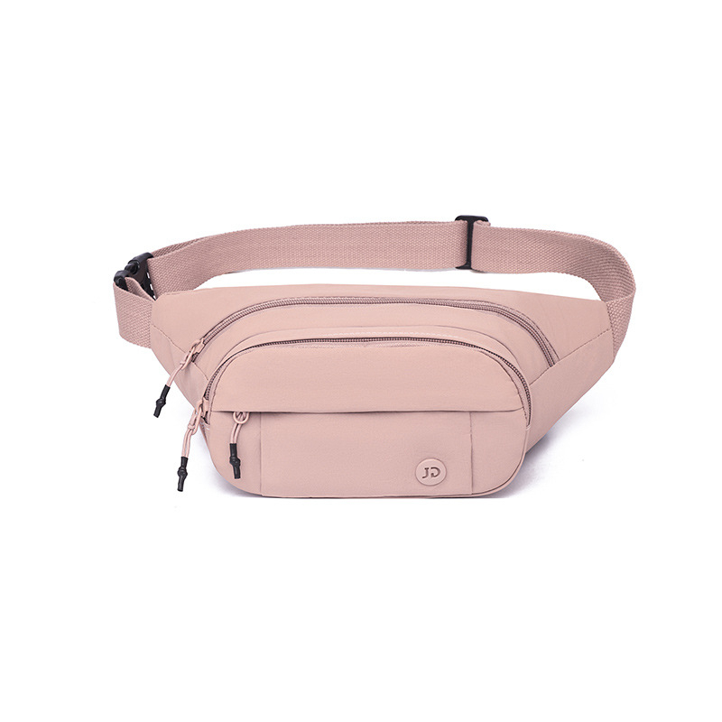 Női nylon keresztpántos táska szabadidős utazásokhoz, cipzáras zárás, belső rekeszek (cipzáras zseb, telefonzseb, irattartó zseb) – 2025 tél