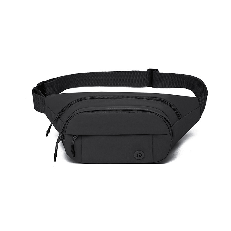 Női nylon keresztpántos táska szabadidős utazásokhoz, cipzáras zárás, belső rekeszek (cipzáras zseb, telefonzseb, irattartó zseb) – 2025 tél