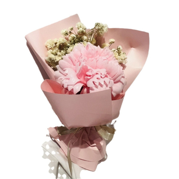 Мини букет от сушени цветя за влюбени - подарък за Деня на влюбените