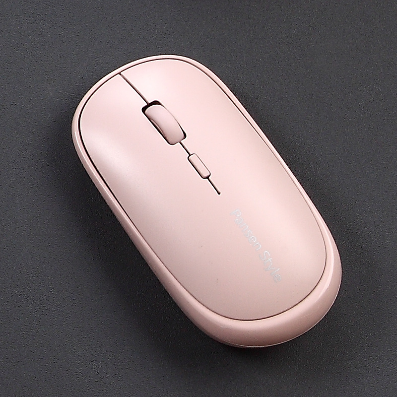 Безжична мишка с Bluetooth и 2,4 GHz двойно-режимно свързване, 1600 DPI, 4 бутона, ергономичен дизайн, обхват 10 м