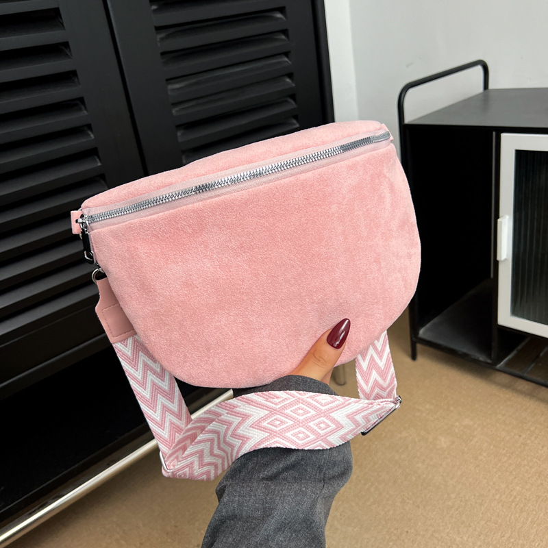 Sedlasta torba za rameni od kordurojskog materijala, zatvarač, najlonska podstava, džep za telefon, gradski minimalistički stil