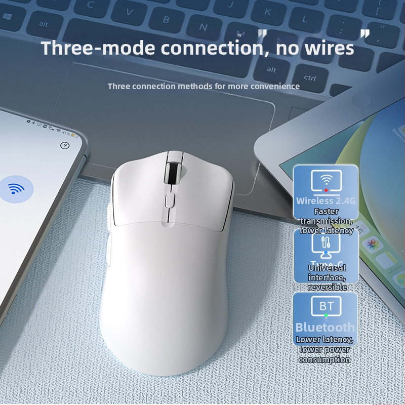 Langtu T6 ar kabeli optiskā pele, ergonomisks dizains, 1600 DPI, 5 pogas