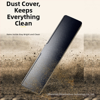 Divpusīgs gumijas rokas balsts spēļu tastatūrai ar uzglabāšanas kastīti (modelis jp-1) – ūdensizturīgs, pret slīdēšanu, nodilumizturīgs