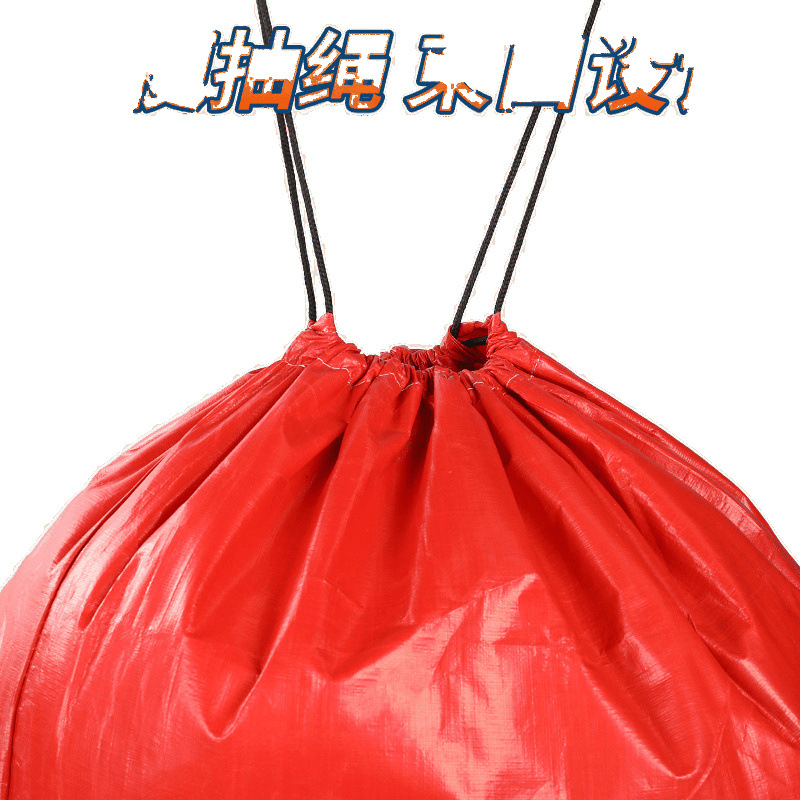 Auduma plastmasas soma ekspresaj pārvadāšanai, PE pārklājums, logotipa druka, slodze 1-50, plastmasas materiāliem