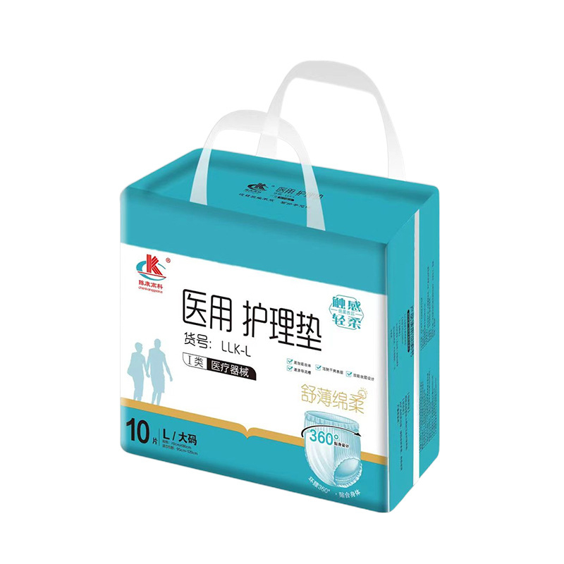 Медицинска подложка за грижа при инконтиненция за възрастни – pull-up панталони, марка Chen Kang Gaoke, здравеопазване, произход Шандонг