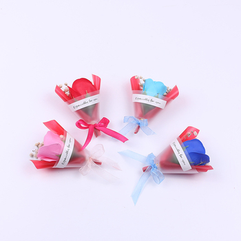 Mini mydlové kvety Gypsophila – dar pre priateľku na Valentína, druh All over the Sky star, od Future girl, s večným sušeným kvetom.