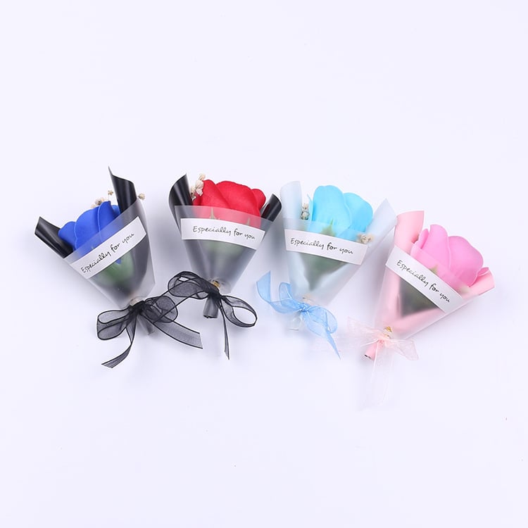 Mini mydlové kvety Gypsophila – dar pre priateľku na Valentína, druh All over the Sky star, od Future girl, s večným sušeným kvetom.