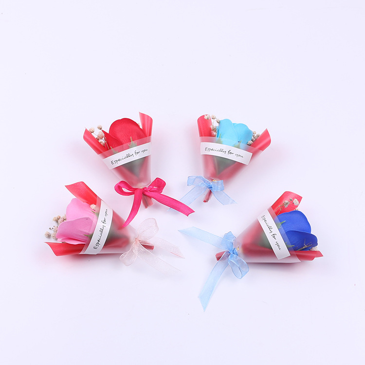 Mini mydlové kvety Gypsophila – dar pre priateľku na Valentína, druh All over the Sky star, od Future girl, s večným sušeným kvetom.