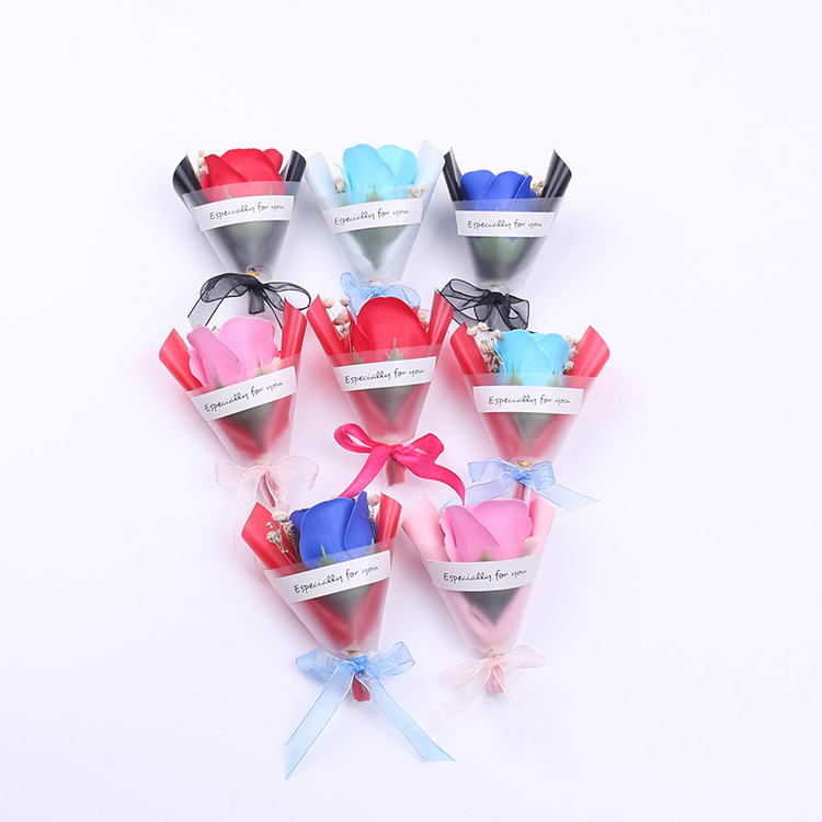 Mini mydlové kvety Gypsophila – dar pre priateľku na Valentína, druh All over the Sky star, od Future girl, s večným sušeným kvetom.