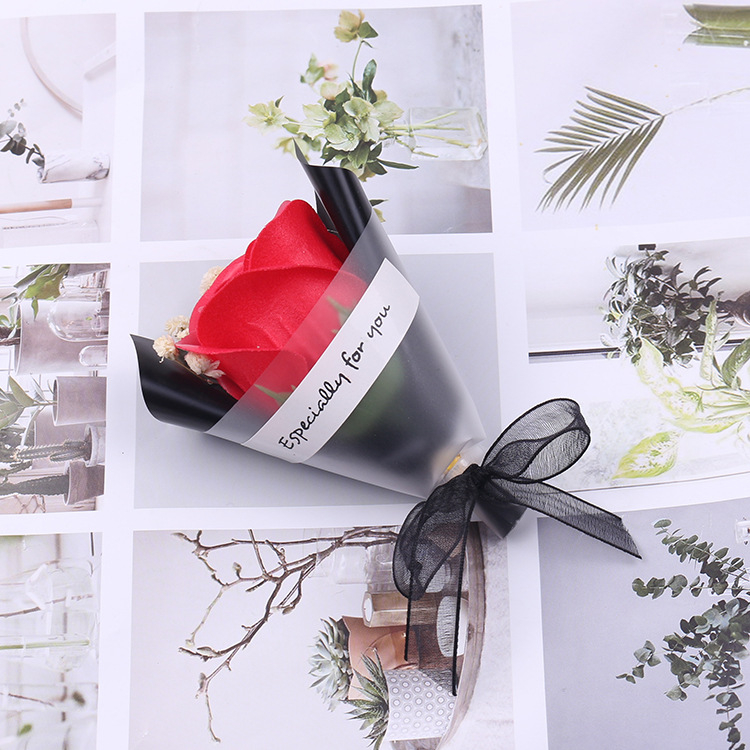 Mini mydlové kvety Gypsophila – dar pre priateľku na Valentína, druh All over the Sky star, od Future girl, s večným sušeným kvetom.