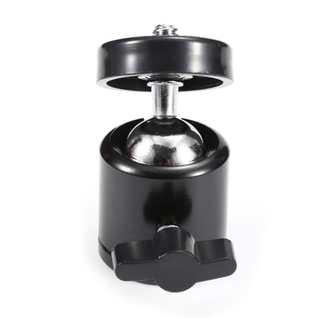 Stolný Pan-Tilt stojan pre telefón so 360° vodorovným a zvislým otočením, ABS, 68 g