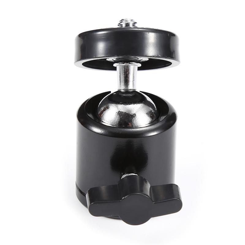 Stolný Pan-Tilt stojan pre telefón so 360° vodorovným a zvislým otočením, ABS, 68 g